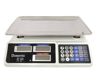Акция! Весы торговые DOMOTEC 50кг. Цена- 630грн. Гарантия 1 год!  Модель 2018г.